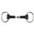 Rubber Jointed Eggbutt Snaffle Bit, 5 inch