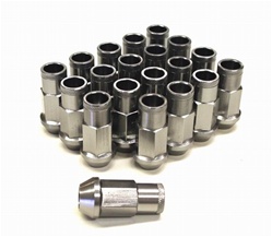 Forged Tuner Lug Nuts - Grey M12X1.50