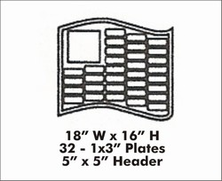 PAT32 Patriot Flag (32 Plates)