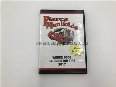 WEBER DCOE CARBURETOR DVD <br><font color="red">98.1516.05</font>