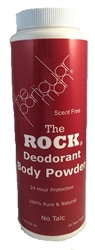rock deodorant body powder