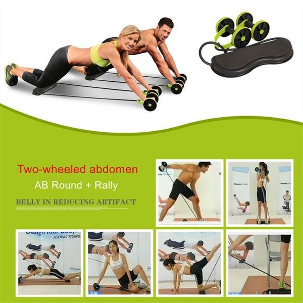 Double Wheel Power Ab Roller