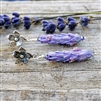 Lavender Blooming Earrings