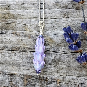 Lavender Pendant - small