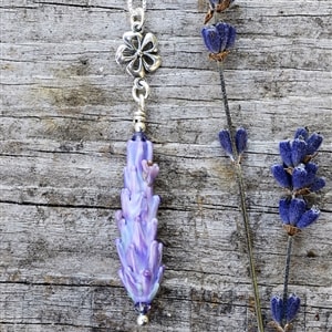 Lavender Blooming Pendant