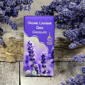 Organic Lavender Gourmet Dark Chocolate