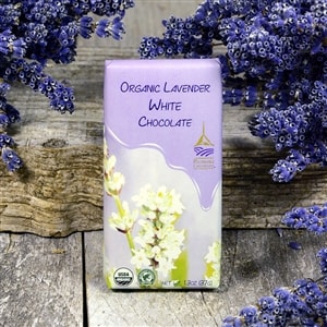 Organic Lavender Gourmet White Chocolate