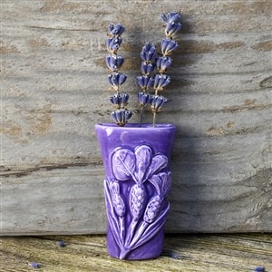 Lavender Vase Magnet