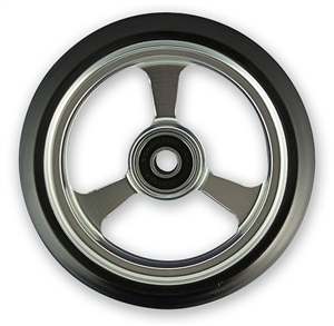 Durable Wheelchair Parts & Accessories | 5" x 1" EPIC Alum Caster Wheel, 5/16" Bearing