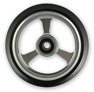 Durable Wheelchair Parts & Accessories | 6" x 1" EPIC Alum Caster Wheel, 5/16" Bearing