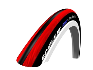 Schwalbe Wheelchair Tires | 24" x 1" (25-540) Schwalbe Red/Black RightRun Tire