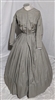 Day Dress with Grey and Blue Print | Gettysburg Emporium