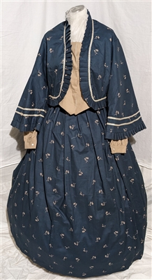 Blue Tea Dress | Gettysburg Emporium