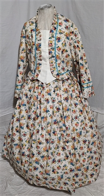 Ivory Tea Dress | Gettysburg Emporium