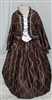 Dark Brown Tea Dress | Gettysburg Emporium