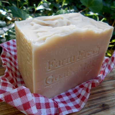 Aged Large Goat's Milk Soap Bar  Farm Fresh Milk