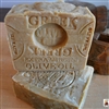 1. A Greek Extra Virgin Olive oil handmade soap