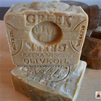 1. A Greek Extra Virgin Olive oil handmade soap
