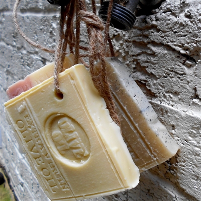 All Natural Handcrafted Soap On A Rope Handmade