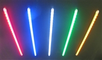 Single color Half inch spacing Flex Array, available in Multiple Colors