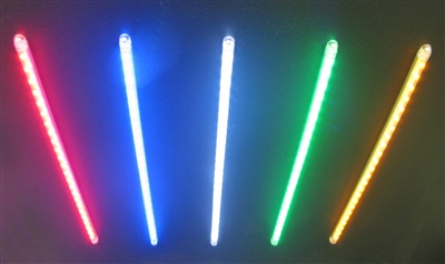 Single color Half inch spacing Flex Array, available in Multiple Colors