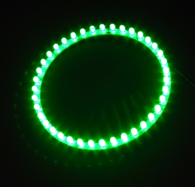39 LED Angel Eyes Circle LED Light - Devil Eyez (120mm)