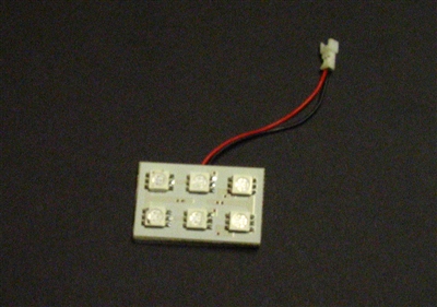 Rectangular Mini 6-LED Light Panel - Pirate