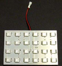 Rectangular 24-LED Light Mini Panel - Pirate