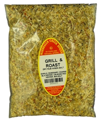 LOW SALT, GRILL & ROAST DRY RUB WITH SEA SALT REFILL&#9408;