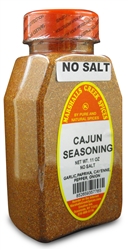 CAJUN SEASONING NO SALT 11 ounce