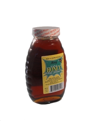 RAW WILDFLOWER HONEY 32 OZ GLASS JAR