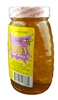 RAW WILDFLOWER HONEY WITH COMB 8 OZ GLASS JAR