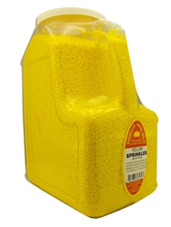 SPRINKLE YELLOW 9 LB. RESTAURANT SIZE JUG&#9408;