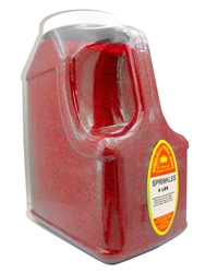 SPRINKLE RED 9 LB. RESTAURANT SIZE JUG&#9408;