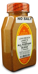 LONG BEACH LARRY'S FAMOUS ALL PURPOSE SEASONING NO SALT&#9408;