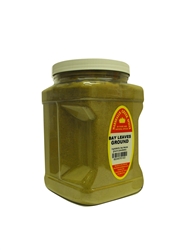 Bay Leaves Ground (Laurel Leaves) â“€, 14 oz pinch grip jar