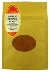 Sample GARLIC PEPPER BLEND NO SALTâ“€