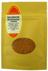 Sample, SAUSAGE SEASONING NO SALTâ“€