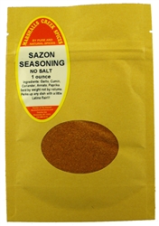 Sample, SAZON SEASONING NO SALT, WITH ANNATTOâ“€