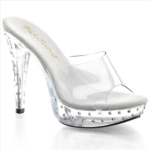 clear shoes for cocktails evening wear