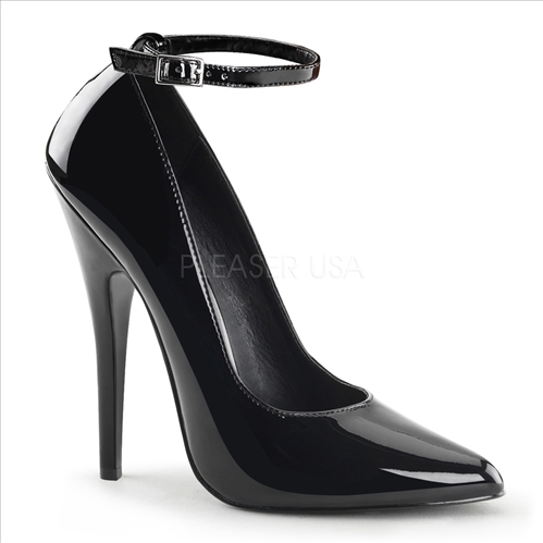 titillating 6 inch stiletto heel pump single sole shoe