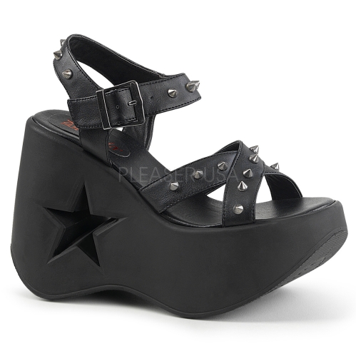 strappy sandal shoe dynamite star heel