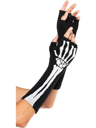 Costume Accessories Skeleton Gloves