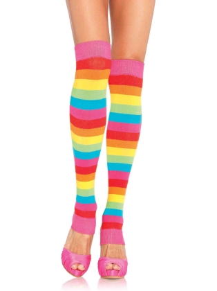 Stockings Rainbow Leg Warmers