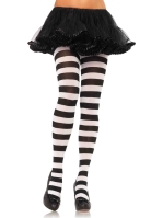 Stockings Wide Stripe Opaque Tights