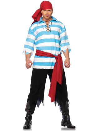 Costumes Pillaging Pirate Men's