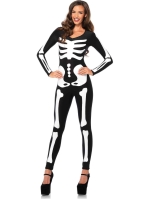 Costumes Glow in the Dark Skeleton Catsuit