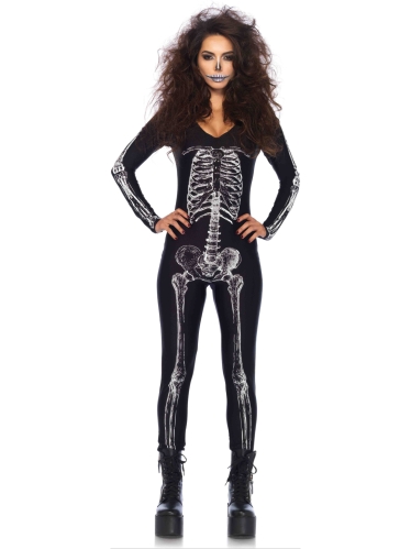 Costumes Skeleton Catsuit