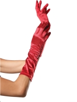 Fashion Accessories Elbow Length Satin Glove