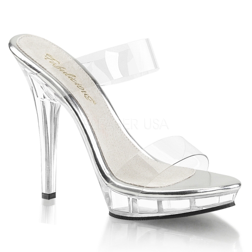 Pleaser Sandals With 5 Inch Heels